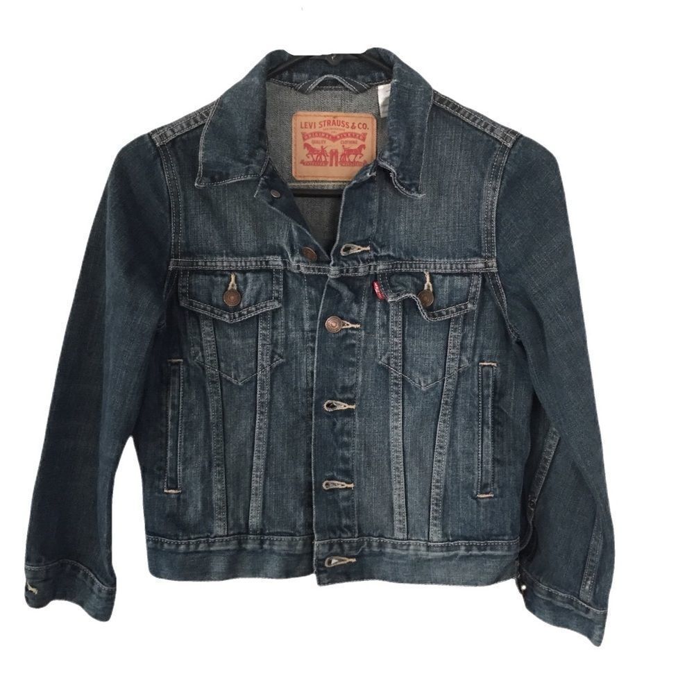 Levi’s kids Jean Jacket sz small EUC